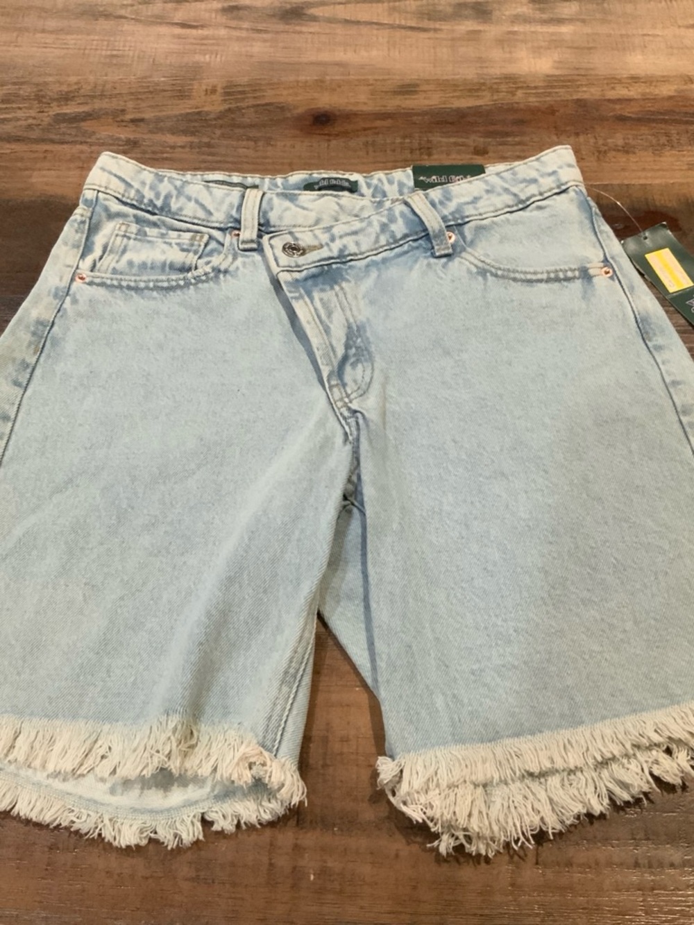 wild fable Light Blue Denim Shorts